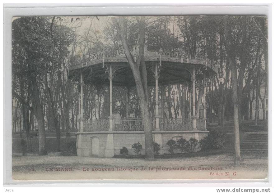 LE MANS.  LE NOUVEAU KIOSQUE.... - Le Mans