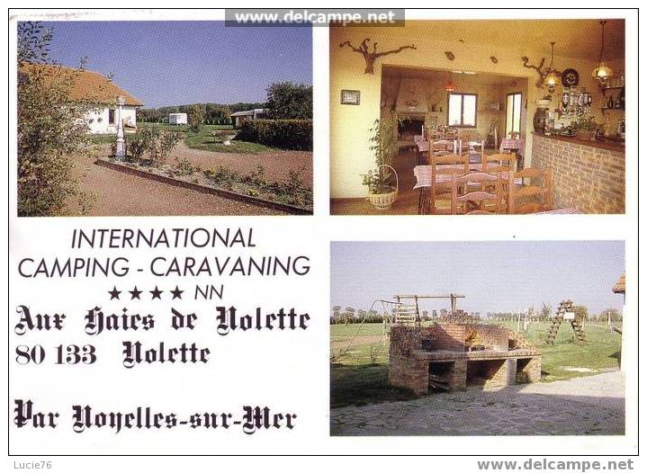 NOLETTE Par NOYELLES Sur MER  -   International Camping   " AUX HAIES DE NOLETTE" - Noyelles-sur-Mer