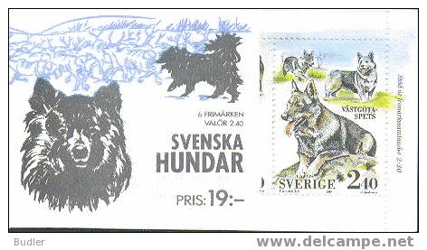 Sweden 1989 - C 1551 ** : Centenary Of The Swedish Canin Club : DOG. - 1981-..