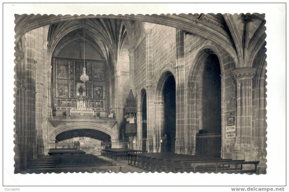 AVILA CONVENTO DE SANTO TOMAS INTERIOR DE LA IGLESIA - Ávila