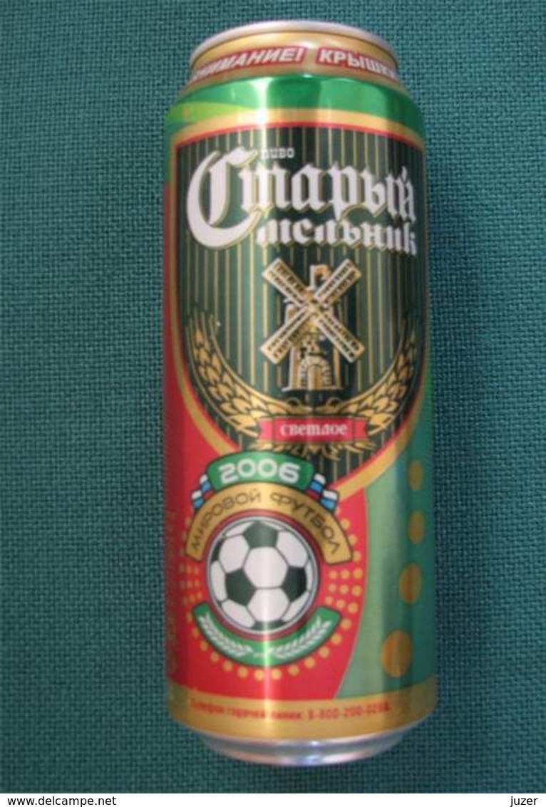 Russia: STARY MELNIC 2006 FIFA WORLD CUP Beer Can 50 Cl - Latas