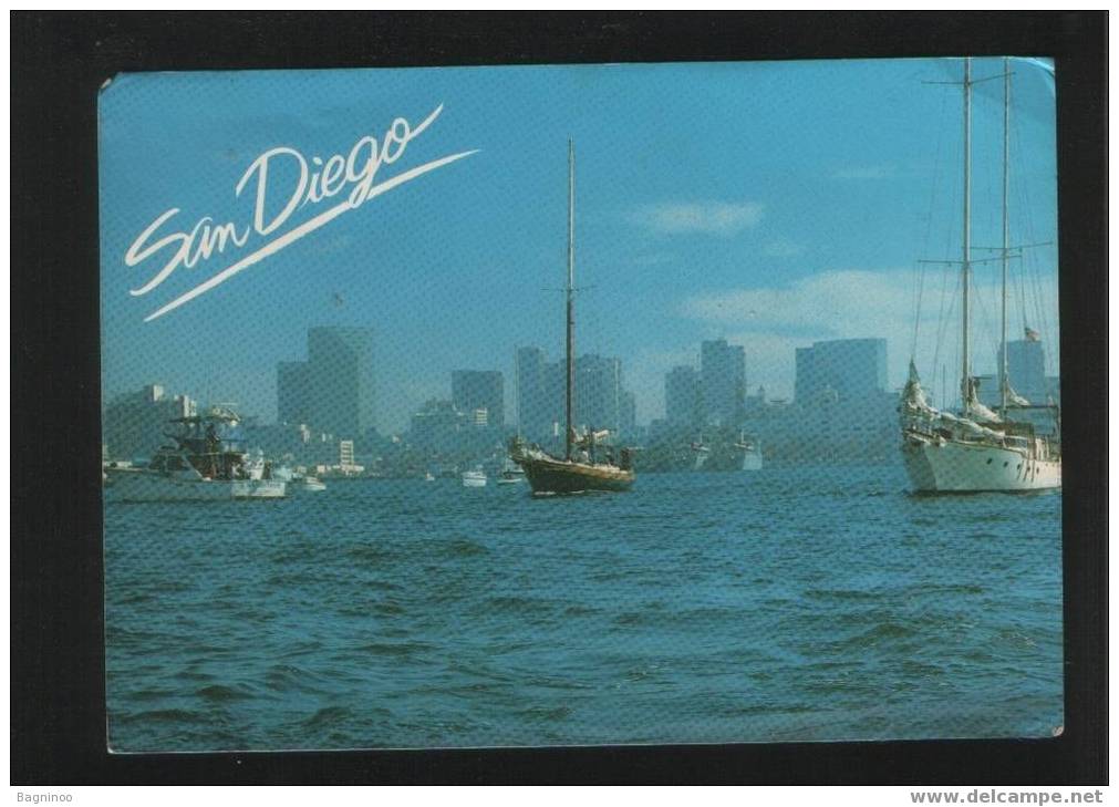 SAN DIEGO Postcard USA - San Diego