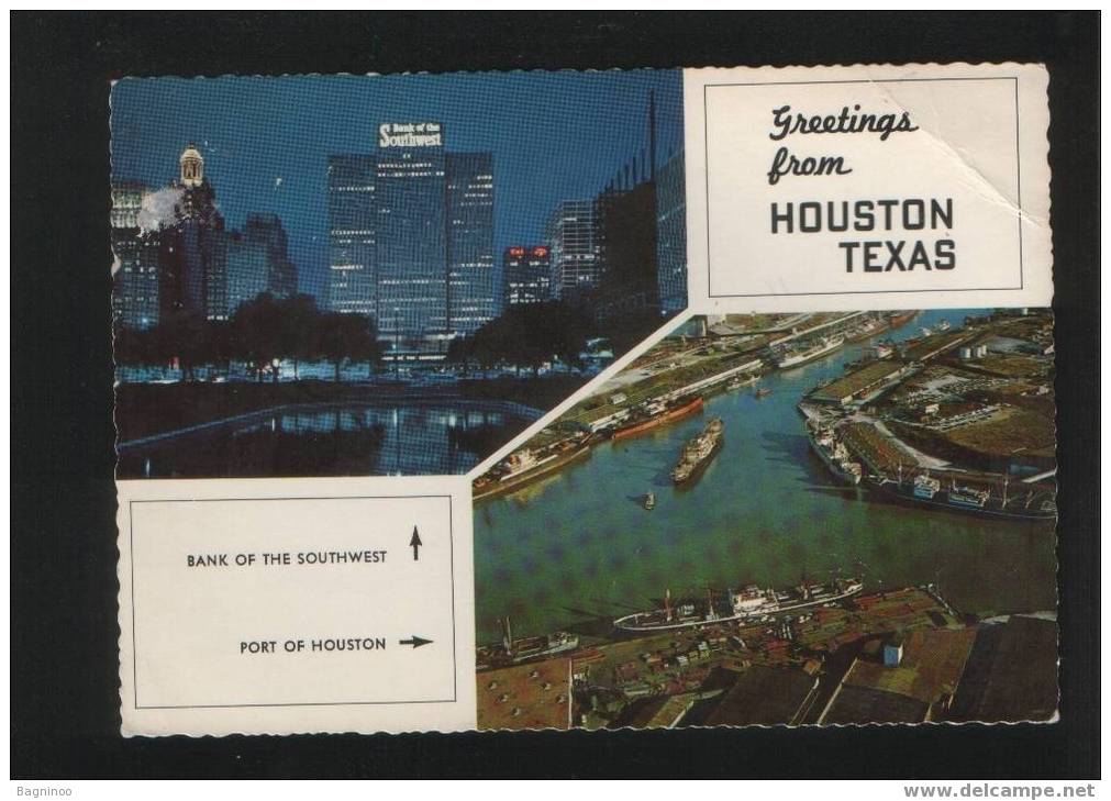 HOUSTON Postcard USA - Houston