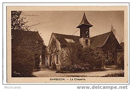 CPA 77 BARBIZON - La Chapelle - Barbizon