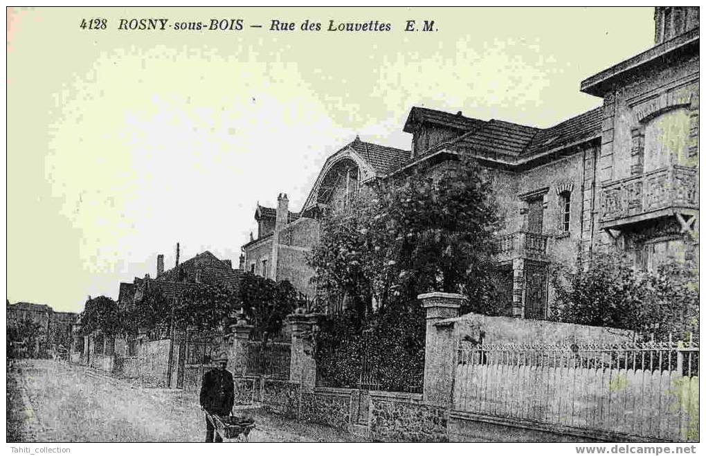 ROSNY-sous-BOIS - Rue De Louvettes - Rosny Sous Bois