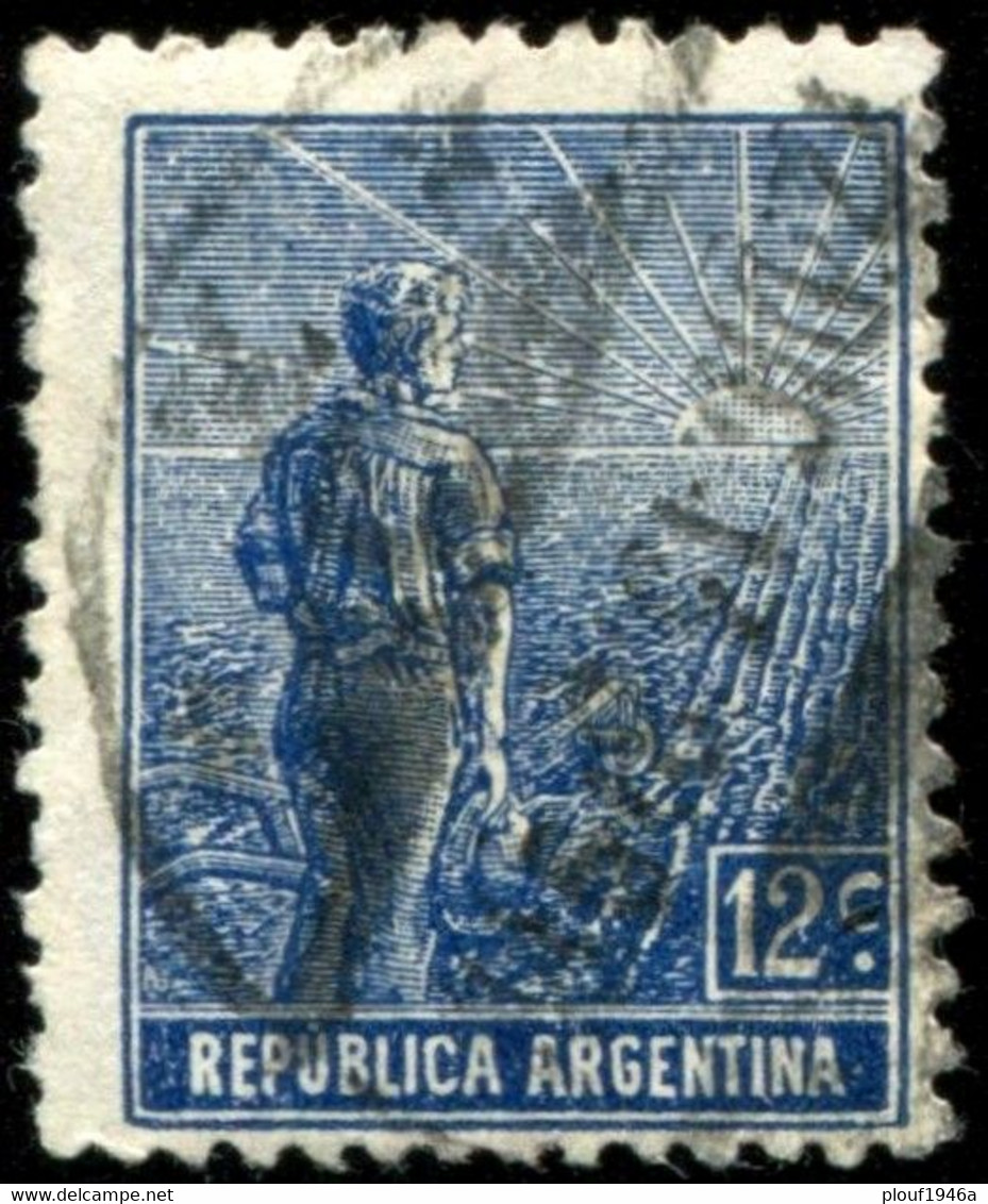 Pays :  43,1 (Argentine)      Yvert Et Tellier N° :    184 (A) (o) - Used Stamps