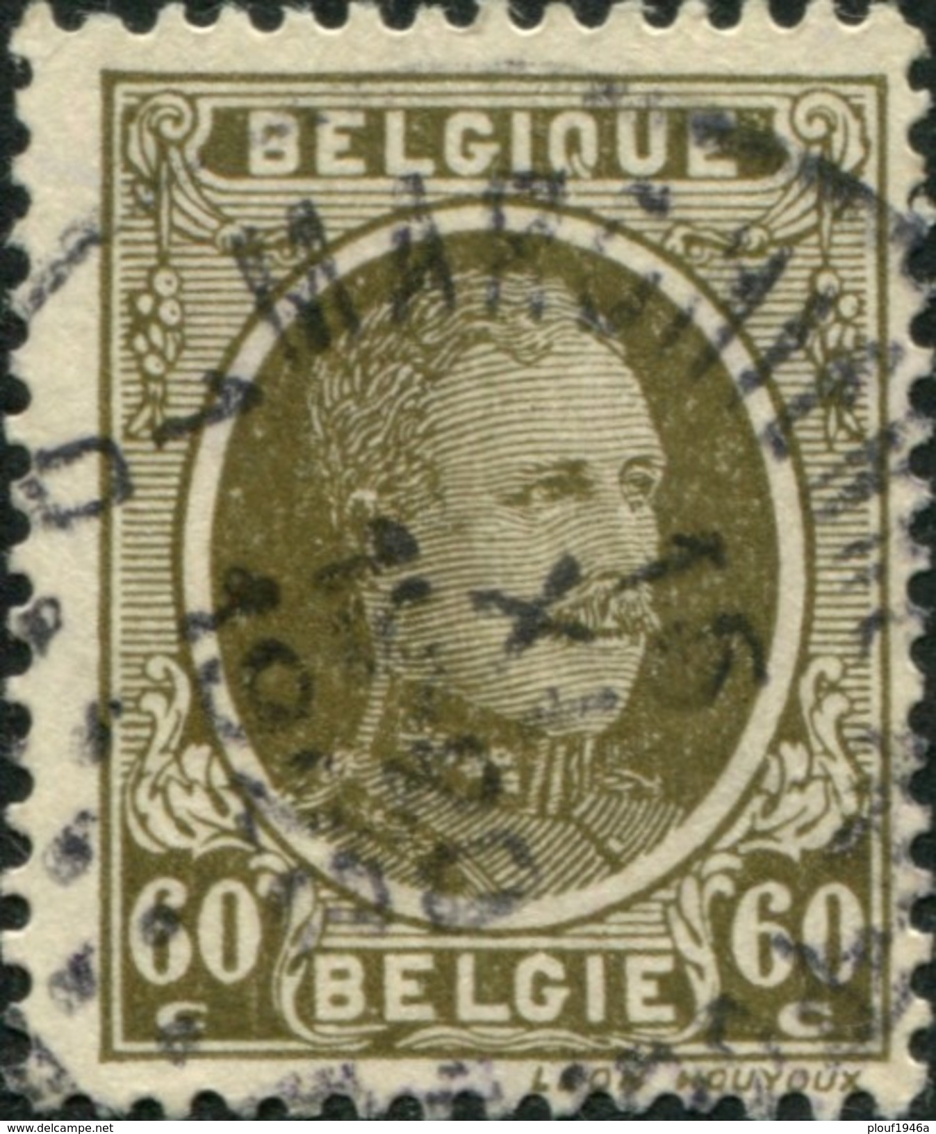 COB  255 (o) / Yvert Et Tellier N° 255 (o) Oblitération "Marchienne-au-Pont" - 1922-1927 Houyoux
