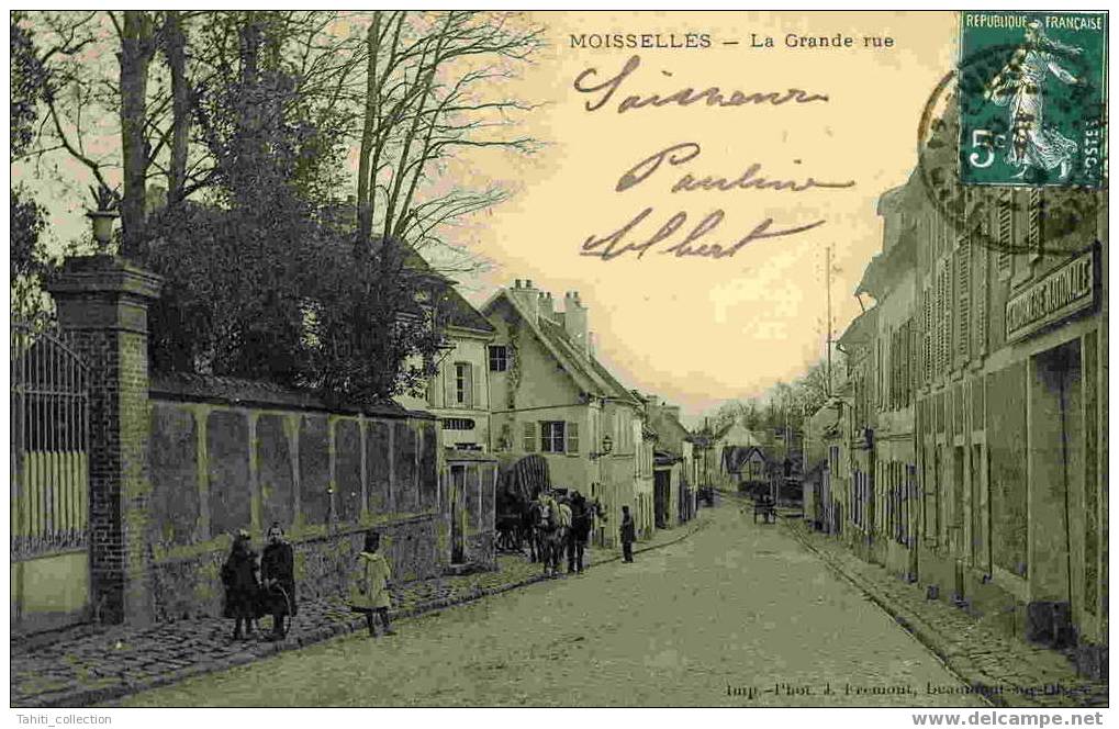 MOISSELLES - La Grande Rue - Moisselles