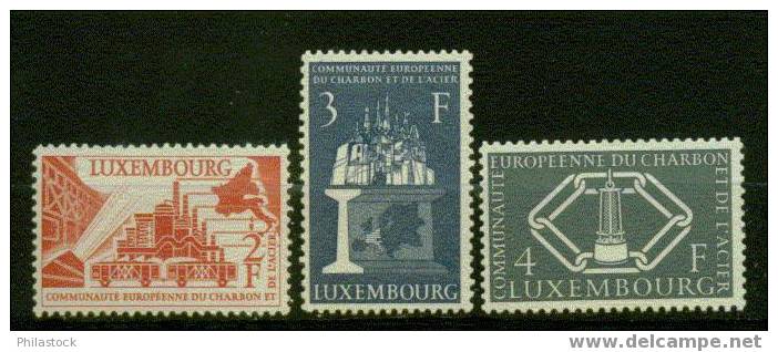 LUXEMBOURG  Nº 511 A 513 ** - Unused Stamps