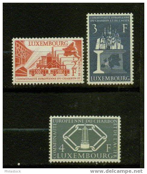 LUXEMBOURG  Nº 511 A 513 ** - Nuovi