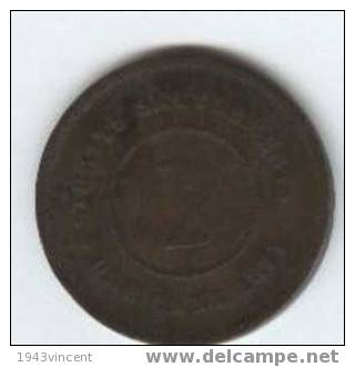 M 46 - 1 CENT MALAISIE 1877 - Victoria - - Malaysia