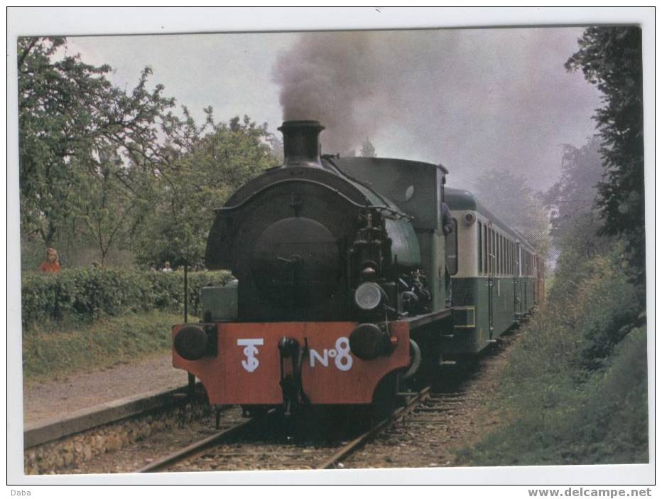 CONNERRE .  CHEMIN DE FER TOURISTIQUE DE LA SARTHE. 020 T BAGNALL 1917 - Connerre