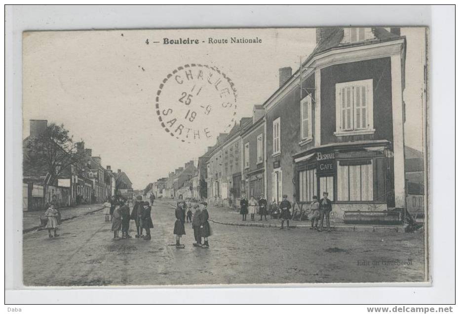 BOULOIRE.  ROUTE NATIONLE - Bouloire