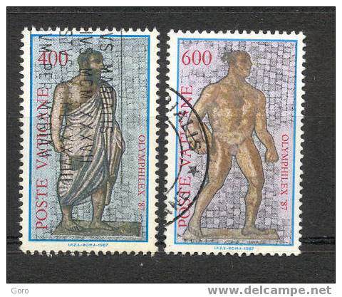 Vaticano 1987.-  YT Nº   811 Y 813 - Used Stamps