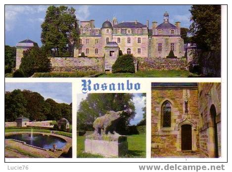 LANVELLEC Entre LANNION Et MORLAIX - Château De ROSANBO   - 4 Vues - Lanvellec