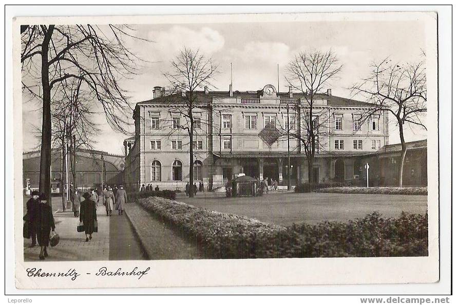 AK CHEMNITZ Bahnhof Z*1916 - Villequier