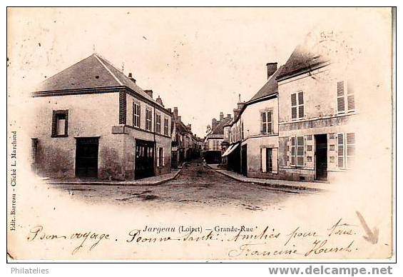 JARGEAU   1903  GRANDE RUE - Jargeau