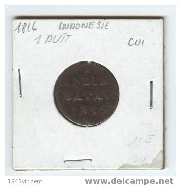 M 63 - 1 DUIT INDE  1816 - 5 1/16 - - Inde