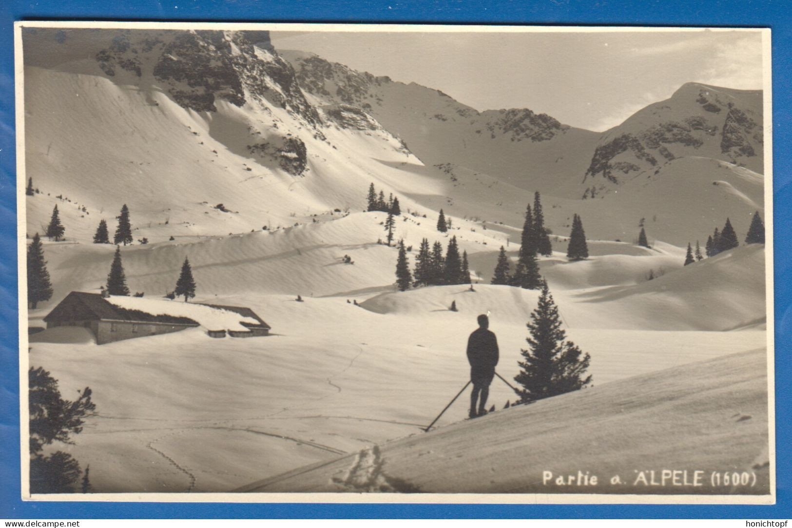 Österreich; Alpele; Sky; Tannheim; Alpen; Bergen; 1929 - Tannheim