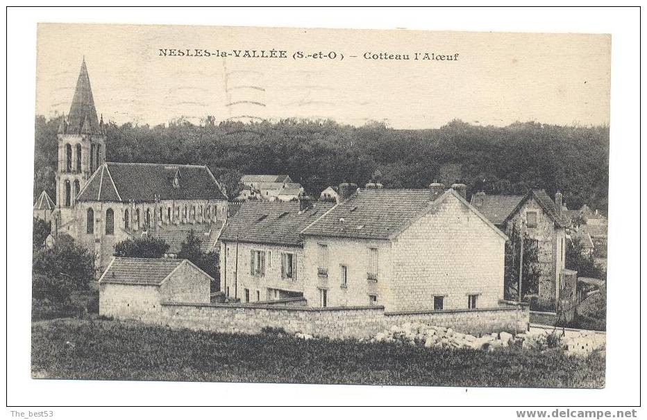 Nesles La Vallée  -  Cotteau L'Aloeuf - Nesles-la-Vallée