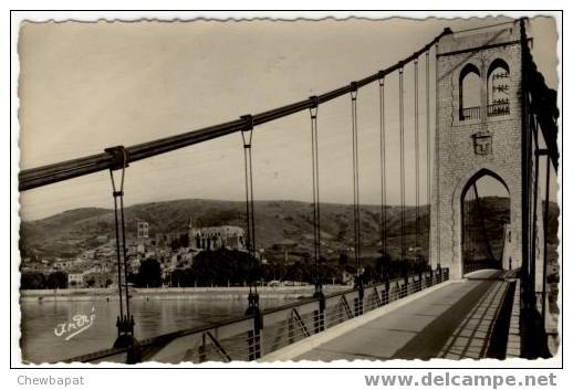 La Voulte-sur-Rhône - Pont Suspendu Et Panorama - La Voulte-sur-Rhône