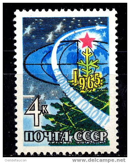 RUSSIE - Yvert - 2887**  - Cote 1.25 € - New Year