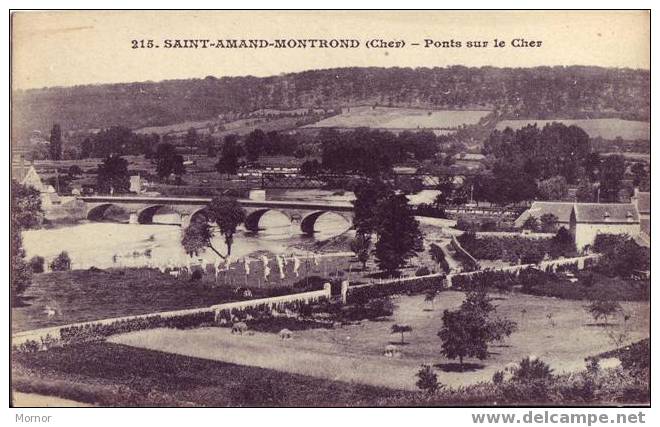SAINT-ARMAND MONTROND  Pont Sur Le Cher - Saint-Amand-Montrond