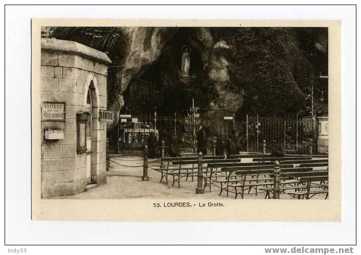 - LOURDES . LA GROTTE - Luoghi Santi