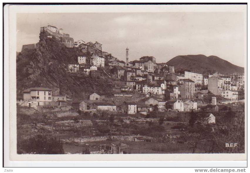 20.071/CORTE - Vue Générale La Citadelle (cpsm N°12688) - Corte