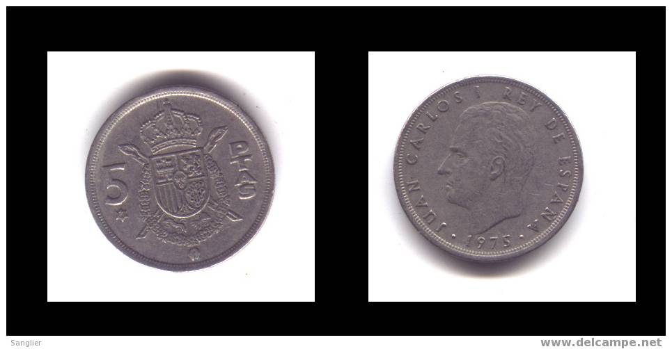 5 PESETAS 1975-80 - 5 Pesetas