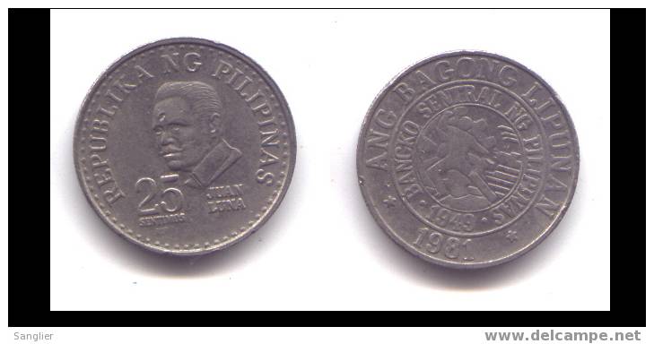 25 SENTIMOS 1981 - Philippines