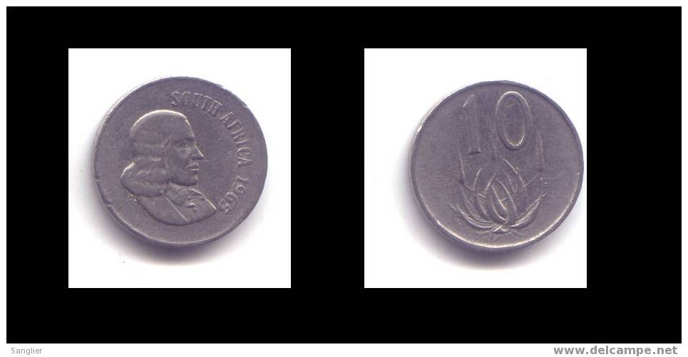 10 CENTS 1965 - Zuid-Afrika