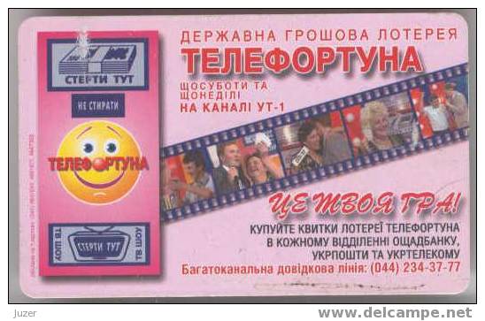 Ukraine. Kiev. UkrTelecom. Advertising Of Telefortuna - Ukraine