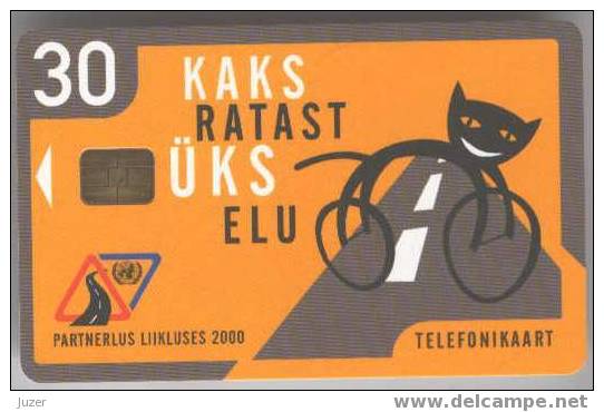 Estonia. 2000. Traffic Harmlessness (2) - Estland