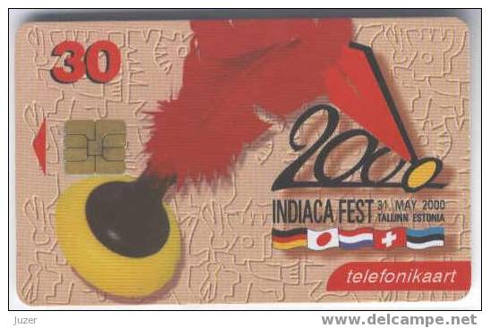 Estonia. 2000. Indiaca Fest - Estland