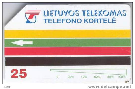 Lithuania. 1996. Telephone Prefixes - Litouwen