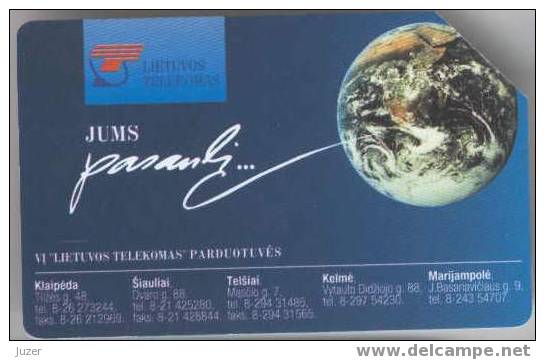 Lithuania. 1997. The Earth - Lituanie