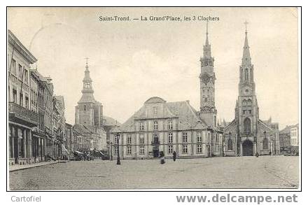 Sint-Truiden: La Grand'Place Les 3 Clochers - Sint-Truiden