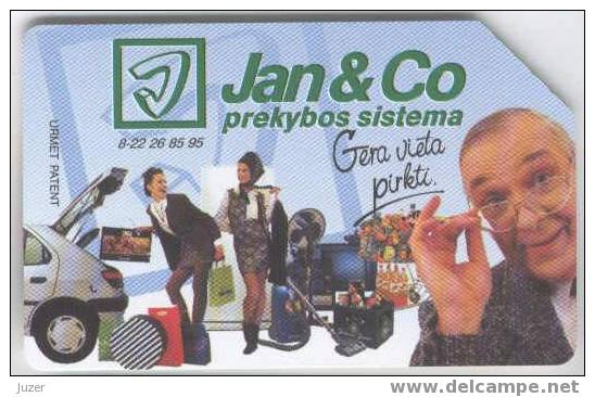 Lithuania. 1997. Jan & Co Box Systems - Litauen