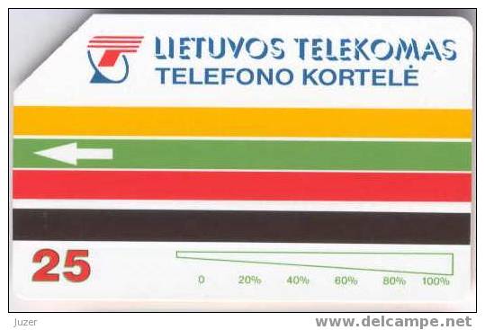 Lithuania. 1997. Telephone Prefixes - Litauen