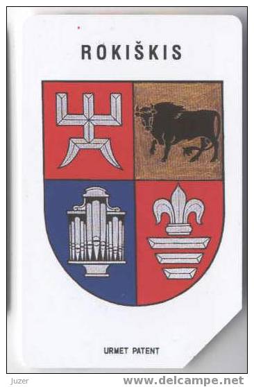 Lithuania. 1997. Coat Of Arms - Rokiskis - Lithuania
