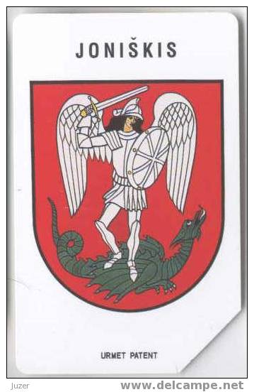 Lithuania. 1997. Coat Of Arms - Joniskis - Lituania