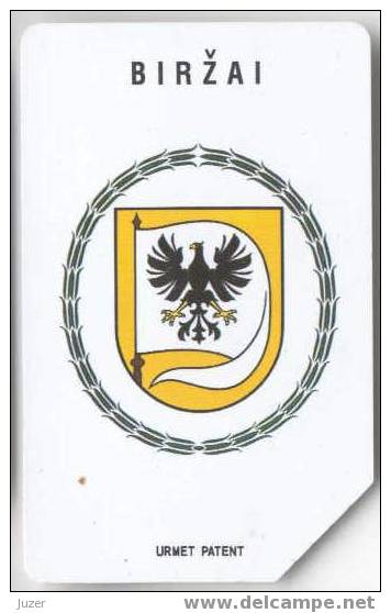 Lithuania. 1997. Coat Of Arms - Birzai - Litouwen