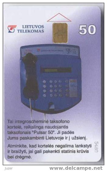 Lithuania. 1998. 8-191 Collect Call - Lithuania