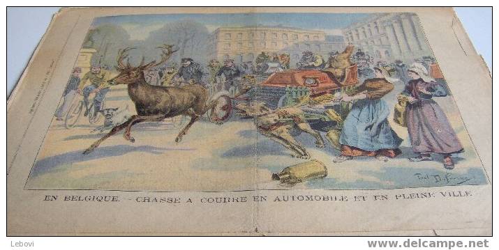 "LE PETIT PARISIEN - Suppl. Littér. Illustré" - N° 932 - 16/12/1906 (BRUXELLES) - Le Petit Parisien