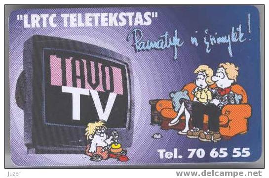 Lithuania. 1999. Tavo TV - Lituanie