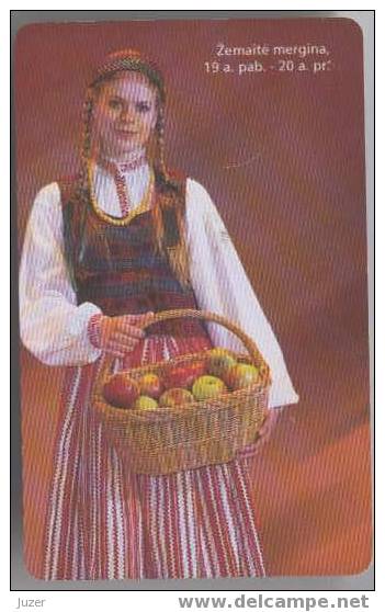 Lithuania. Woman In National Costume (Zemaite) - Lituanie