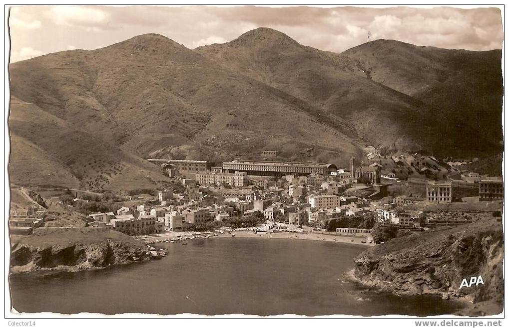 ENVIRON DE CERBERES VUE SUR PORT BOU - Cerbere