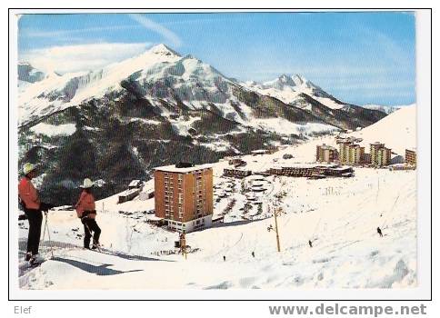 ORCIERES-MERLETTE ( Hautes-Alpes) Vue Générale ; Moniteurs De L´Ecole De Ski ; TB - Orcieres