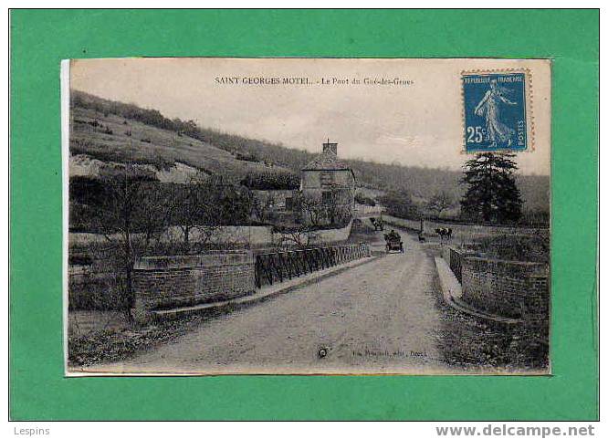 SAINT GEORGES MOTEL -- Le Pont Du Gué Des Grues - Saint-Georges-Motel